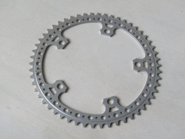 SR ROYAL SUPERLIGHT vintage 70's/80's SILVER ALLOY 54t Drilled Road Chainwheel BCD 144mm SPECIAL OFFER ITEM! H015 07/05/26 003