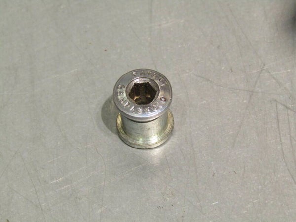 .CAMPAGNOLO NUOVO RECORD Vintage 70's PATENT ROAD Chain ring bolt set 1X 2nd hand TL06 01-B02-C02-01