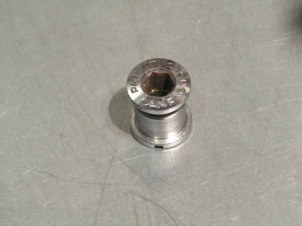 .CAMPAGNOLO NUOVO RECORD Vintage 70's PATENT ROAD Chain ring bolt set 1X 2nd hand TL06 01-B02-C02-08