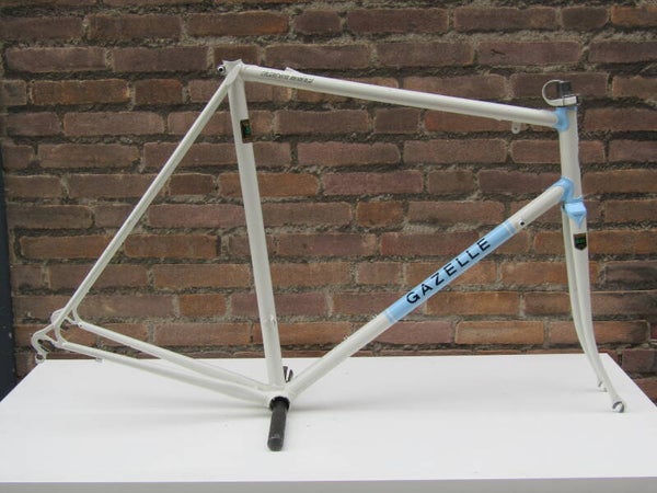 GAZELLE CHAMPION MONDIAL 60cm REYNOLDS 531 Frame set 2nd hand FR005