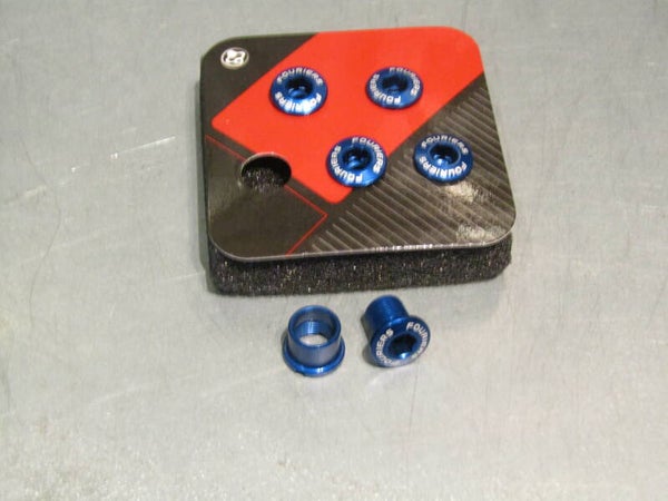 FOURIERS BLUE ROAD Double chainring bolt set NEW! BB24D 7878 RK03