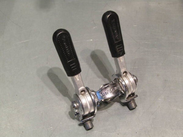 SUNTOUR Clamp-on Friction only gear levers with lever covers MINT! BX75 6969 RK13