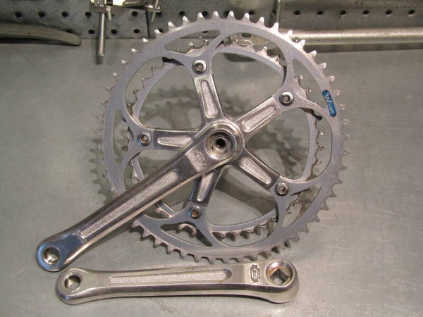 SHIMAN 600 CRANK SET Vintage 80's 42/52t 170mm 2nd hand BXC00F25 0000 RK08