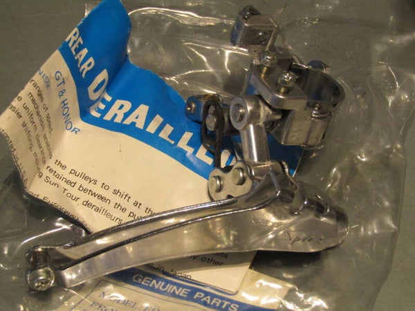 *SUNTOUR SPIRT VINTAGE 70's Clamp-on 28.6 Front Derailleur NOS! BX06 0005 RK11