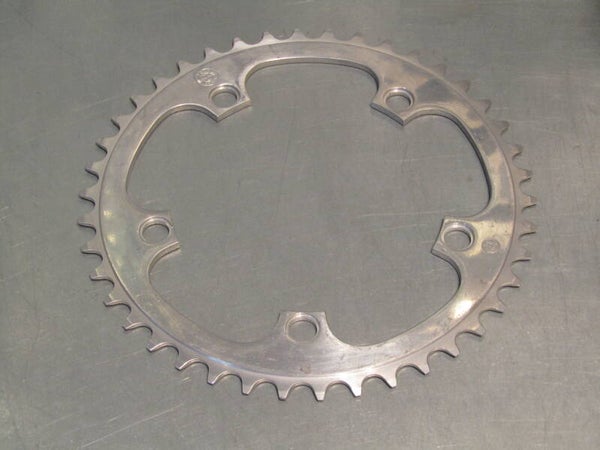 *ZEUS VINTAGE 80's SUPER CRONOS ERA 42t ALLOY Chainwheel NOS! BX09A 6669 RK12