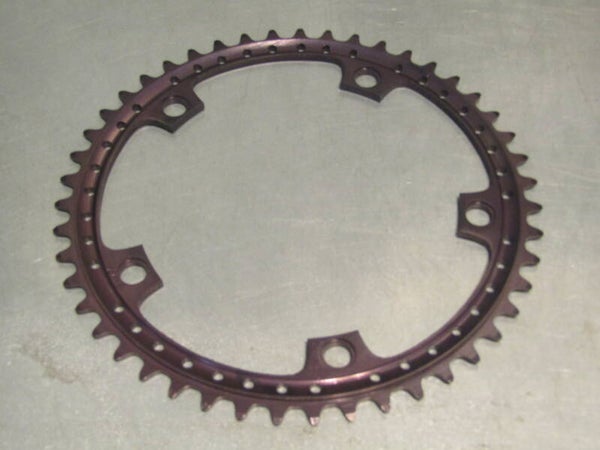 SUGINO Vintage 80's SUPER MIGHTY MILLED AND DRILLED 47t chainwheel NOS! BX21 0200 BX10