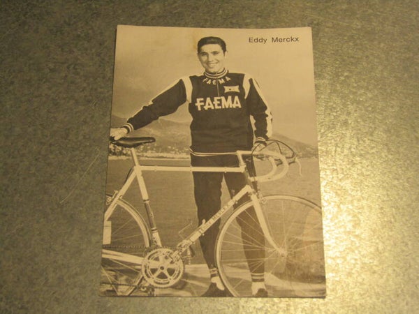 *EDDY MERCKX Black and White Post card MINT BX30 4944 RK12