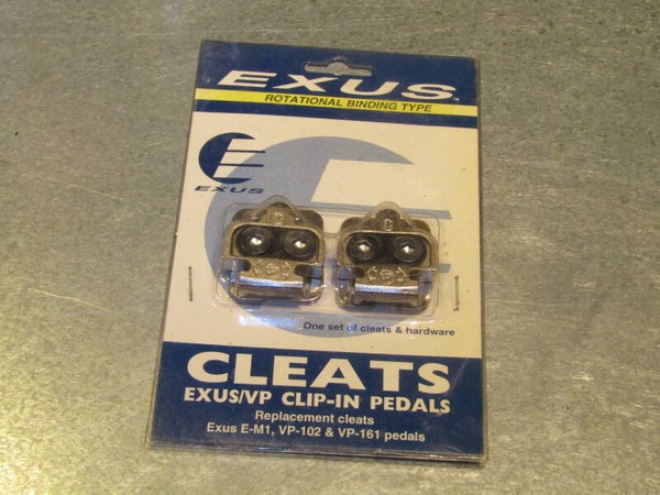 EXUS E-12, VP-102-VP162 Pedal cleats NOS! BX23 6788 RK10
