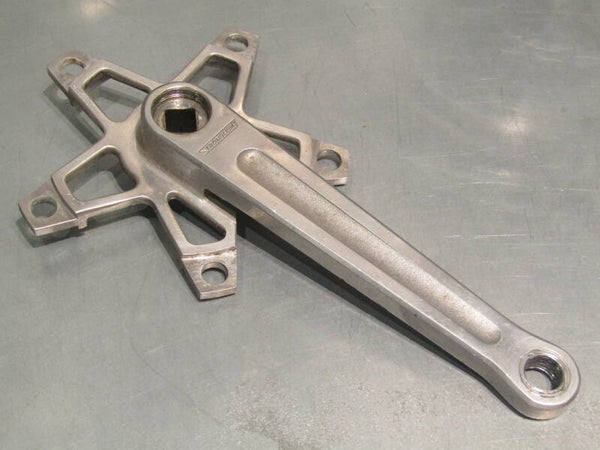 STRONGLIGHT #93 Vintage 70's FRENCH Thread right side crank arm 170mm 2nd hand BX80A 3033 RK01