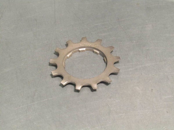 SHIMANO 600 EX 7/8sp Vintage 80's 13t UNIGLIDE Cassette cog with spacer NOS! BX57A 5499 RK01