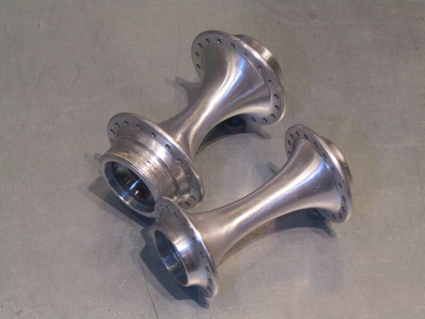 ZEUS NEW RACER 36o French thread hub shell set NOS! BX 80A2 5055 RK01