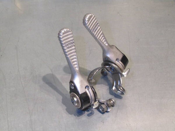 SUNTOUR Power ratchet friction down tube clamp on gear levers MINT. BX80 5300 RK01