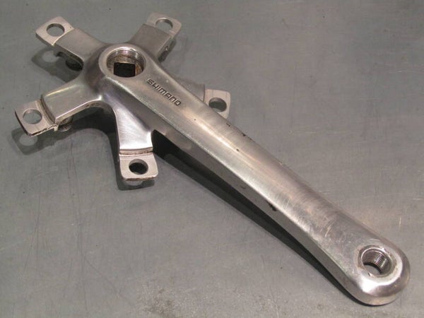SHIMANO TRIPLE Right side triple crank arm BCD 74/110 with triple hardware 2nd hand BX01A 4321 RK10