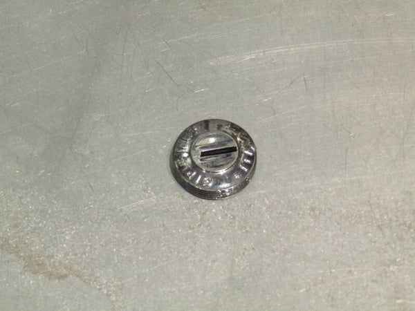 GIPIEMME SPECIAL Vintage 70's/80's Chromed plastic Crank Arm Dust cap NOS! BXC00D02 0006 4/19/23
