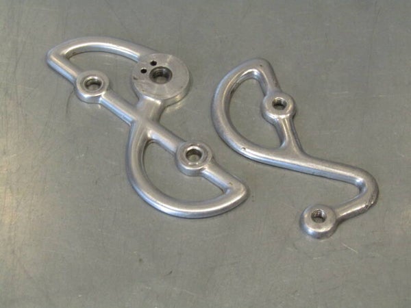 CAMPAGNOLO NUOVO/SUPER RECORD Vintage 70's Rear Derailleur cage set with earlier SATIN FINISH what you see is what you will get 2nd hand BXC00E12 0001 5/18/21 RK07