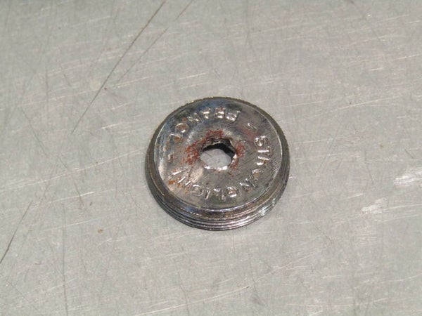 STRONGLIGHT #93 / 23.35 Chrome Steel Crank Arm Dust Cap. what you see is what you will get 2nd hand TL04 01-C04-05-03 2/03/24