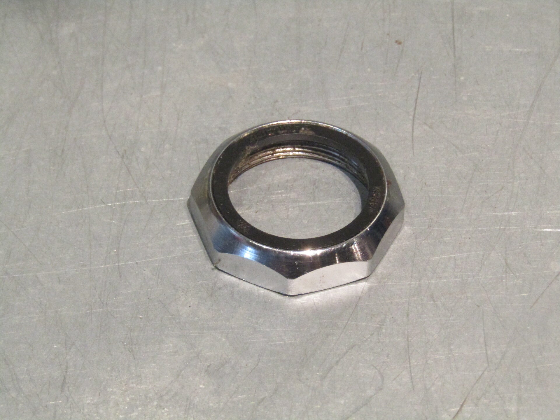 SHIMANOV INTAGE 70'S/80'S ENGLISH Thread chrome steel headset Lock nut with seal ring NOS! TL03 01-B01-C02-02 04/06/24