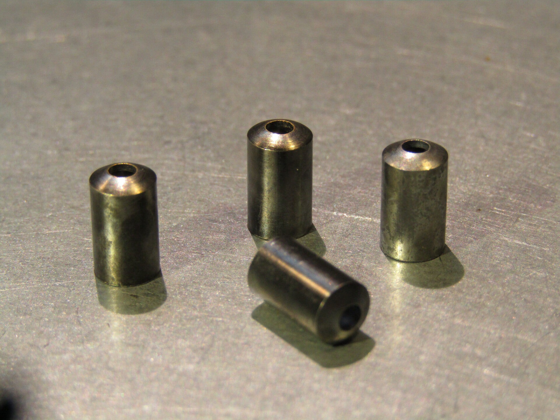 GIPIEMME SPECIAL ( CAMPAGNOLO TYPE ) VINTAGE 70's/80's gear housing type end buttons 4X NOS! TL06 02-B01-001-01 5/22/21