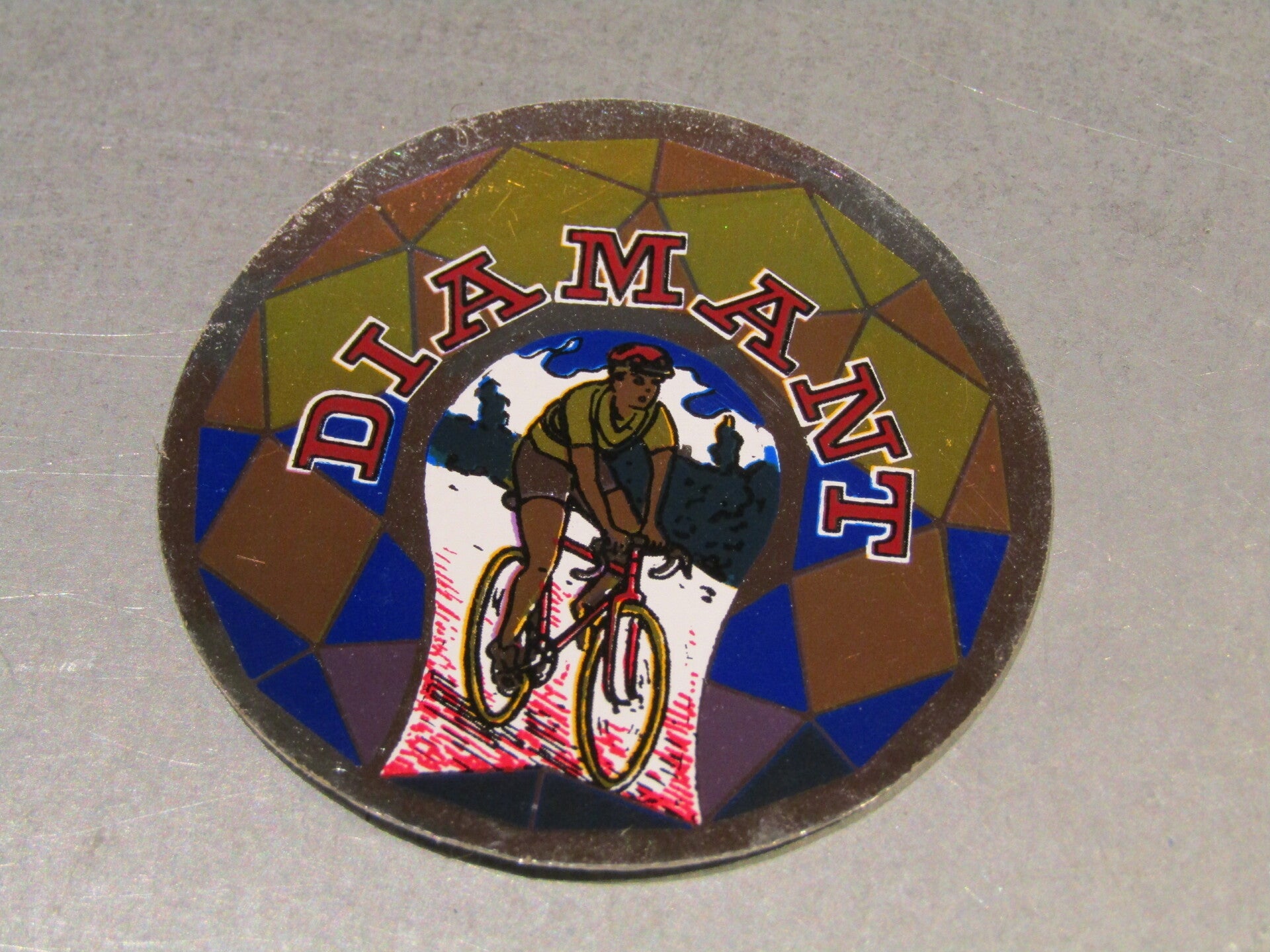 DIAMANT VINTAGE 70's/80's Foil type Head tube sticker VINTAGE 70's/80's NOS! BXC00E11