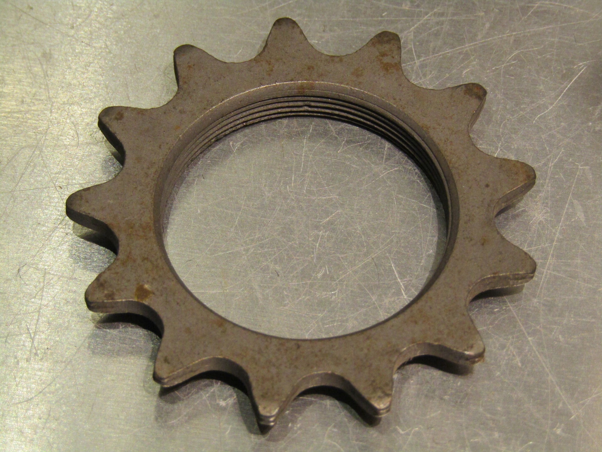 MAILLARD type Vintage 70's 13t 1/8 inch ENGLISH Thread fixed gear cog NOS! TL01 03-B01-002-02