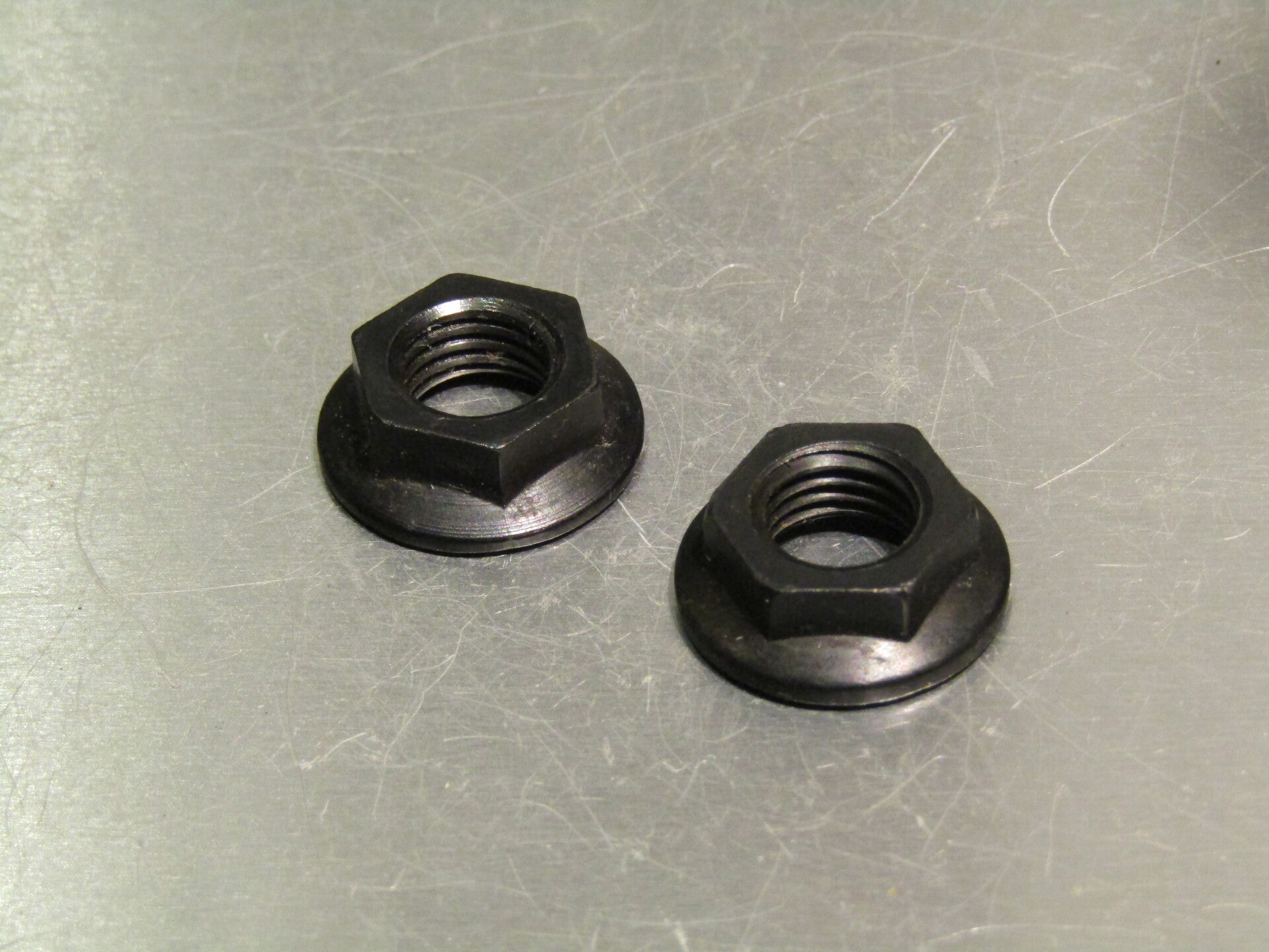 SUGINO MAXY type Vintage 70's/80's BB Spindle nuts 2X 2nd hand TL01 03-B01-C01-01