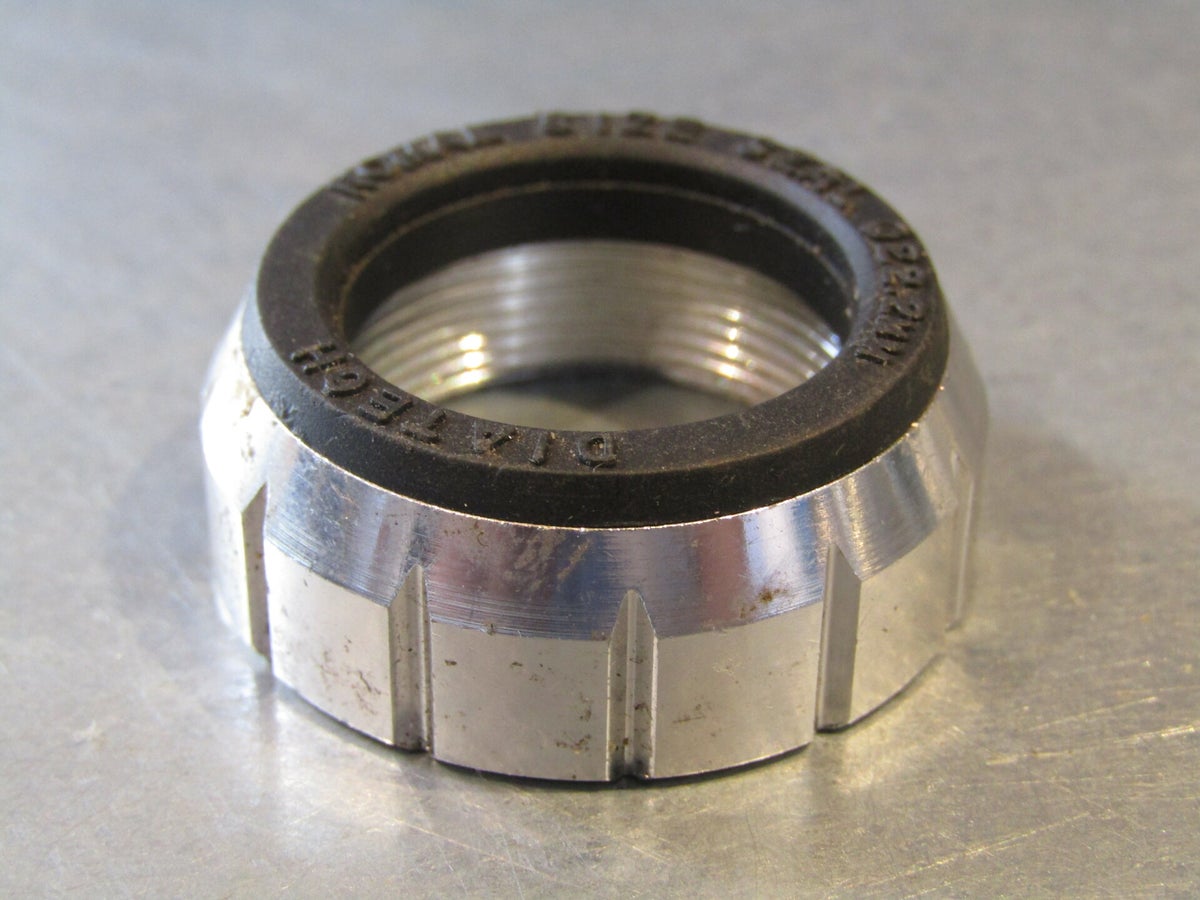 ..DIATECH 1 inch ENGLISH Thread headset lock-nut with rubber seal NOS ...