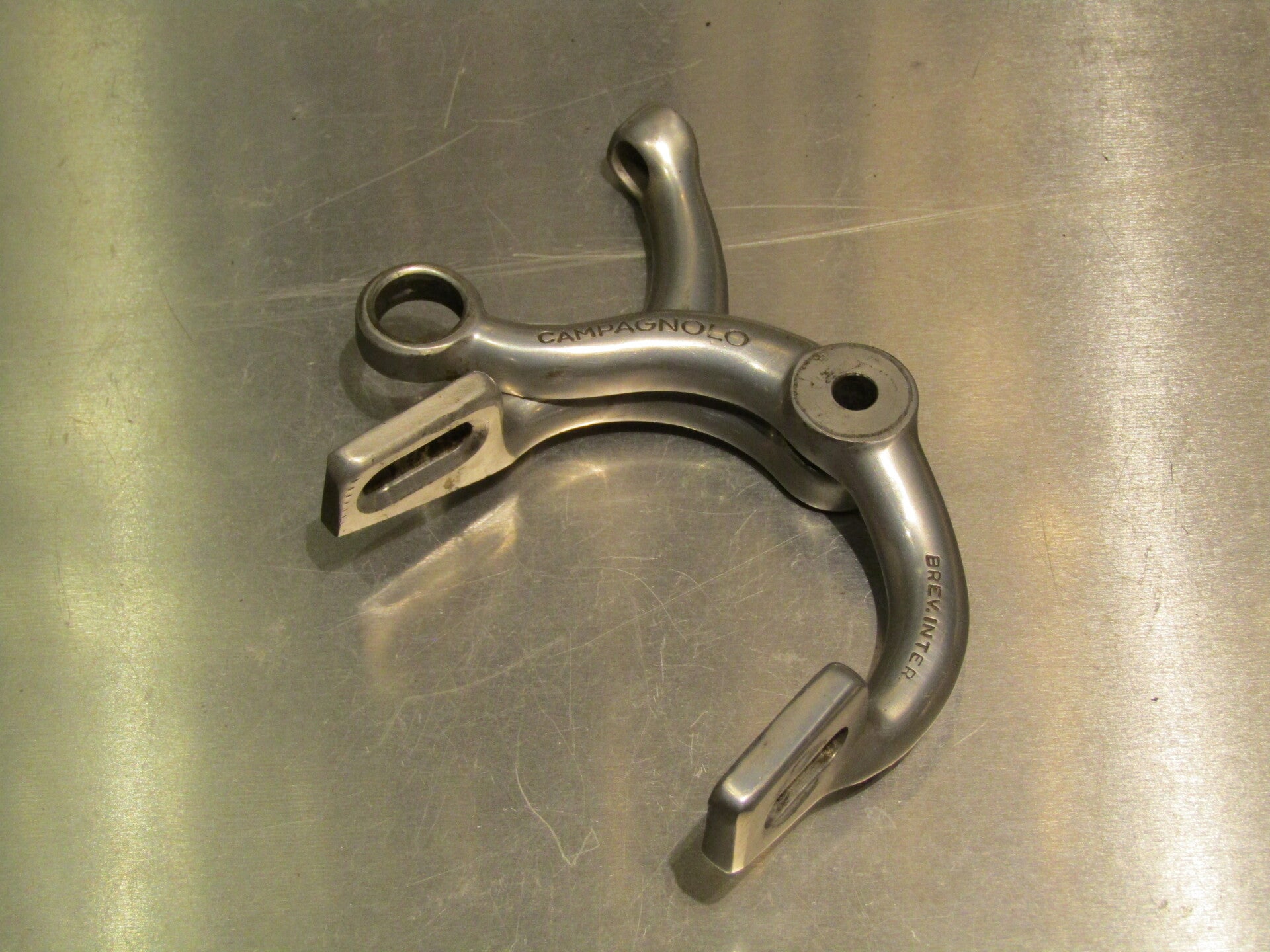 CAMPAGNOLO NUOVO RECORD Vintage 70's BREV. INTER. Normal reach caliper arm set 1nd hand TL02 03-B01-004-04