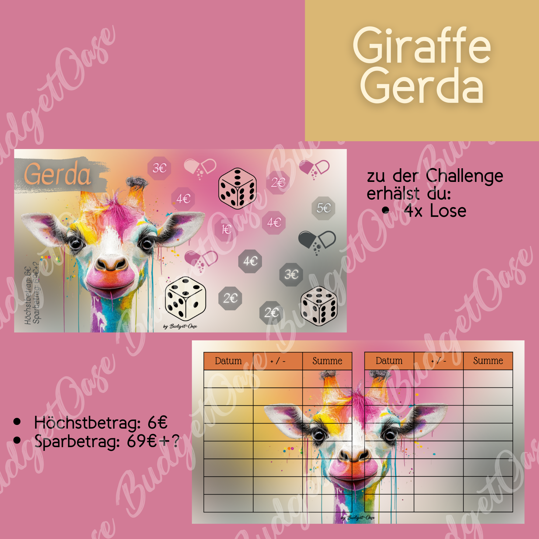 Giraffe Gerda