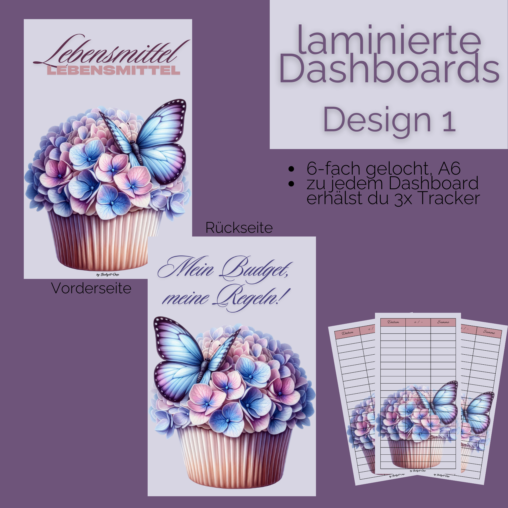 laminierte Dashboards