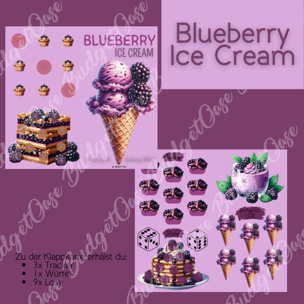 Blueberry Ice Cream
