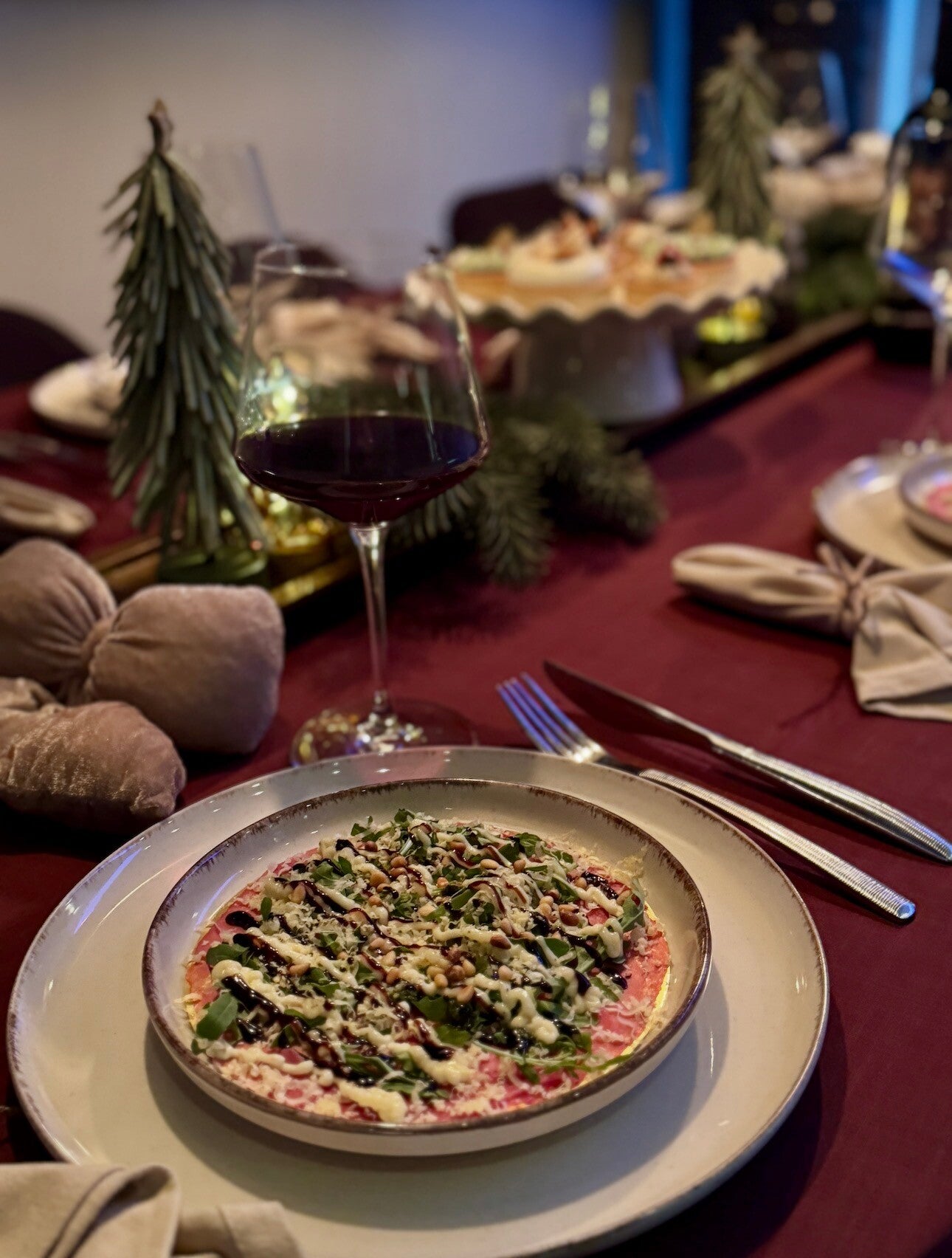 Kerstbox mini carpaccio’s per 4