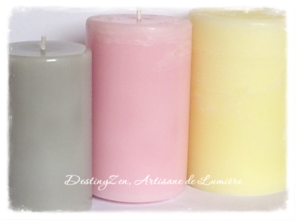 Bougies "Origine" Non parfumées