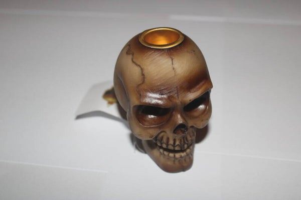 Kleiner Totenkopf Rückfluß Räucherbrenner