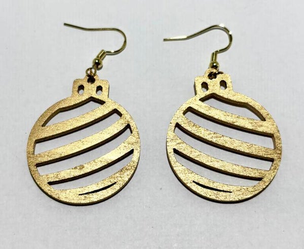 Ohrringe für das Weihnachtsfest