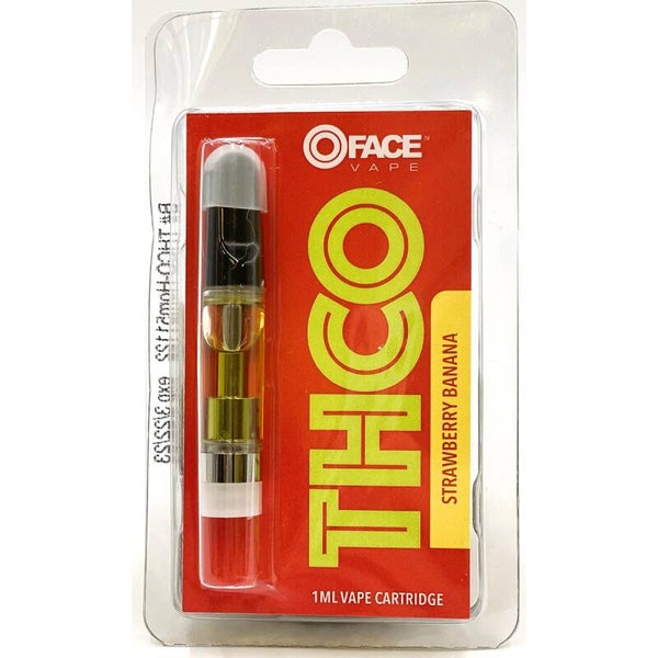 1ML THC-O VAPE CARTRIDGE STRAWBERRY BANANA