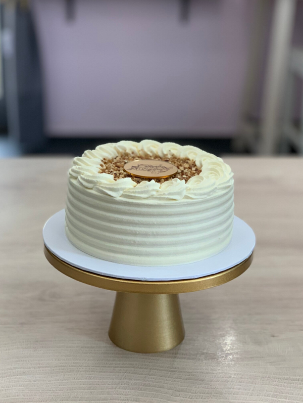 Rüeblitorte mit Karamell tiefgefroren, ca 850 g  ( für 6-8 Personen )