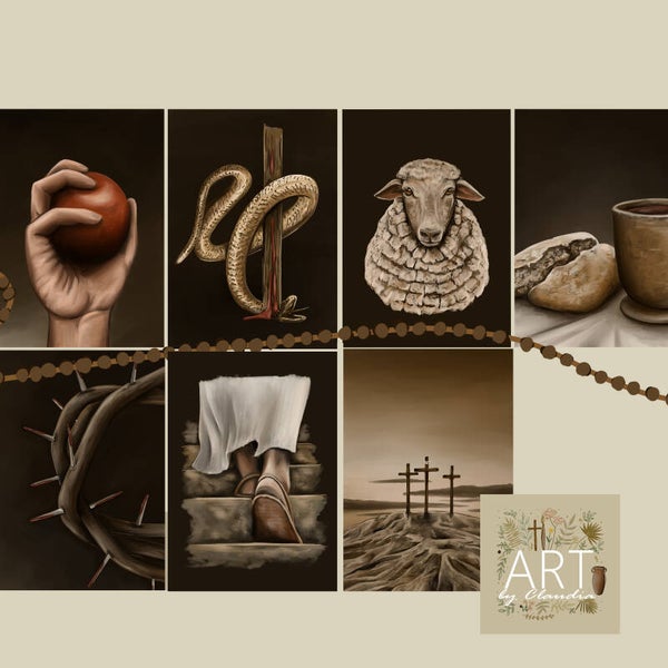 Lijdensweken kaartenset