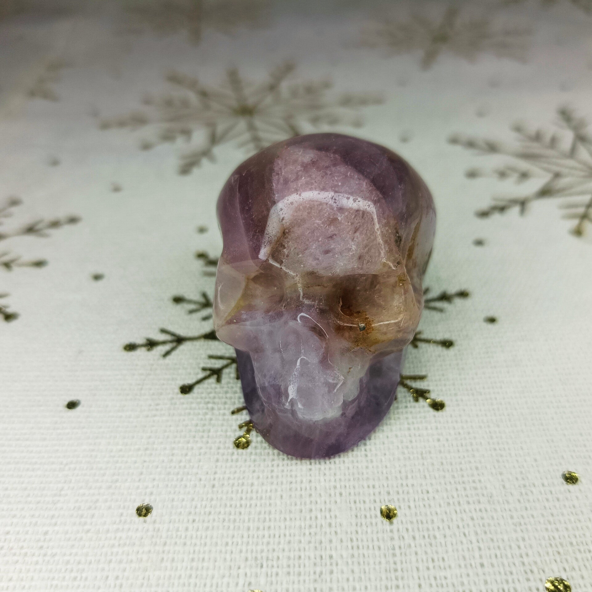 Crâne - Améthyste Naturelle - 65 gr