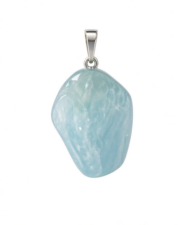 Pendentif Aigue-Marine Naturelle | Pièce Unique