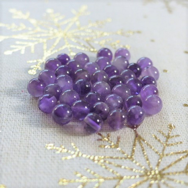 Améthyste perles à l'unité