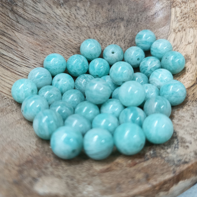 Amazonite perles à l'unité