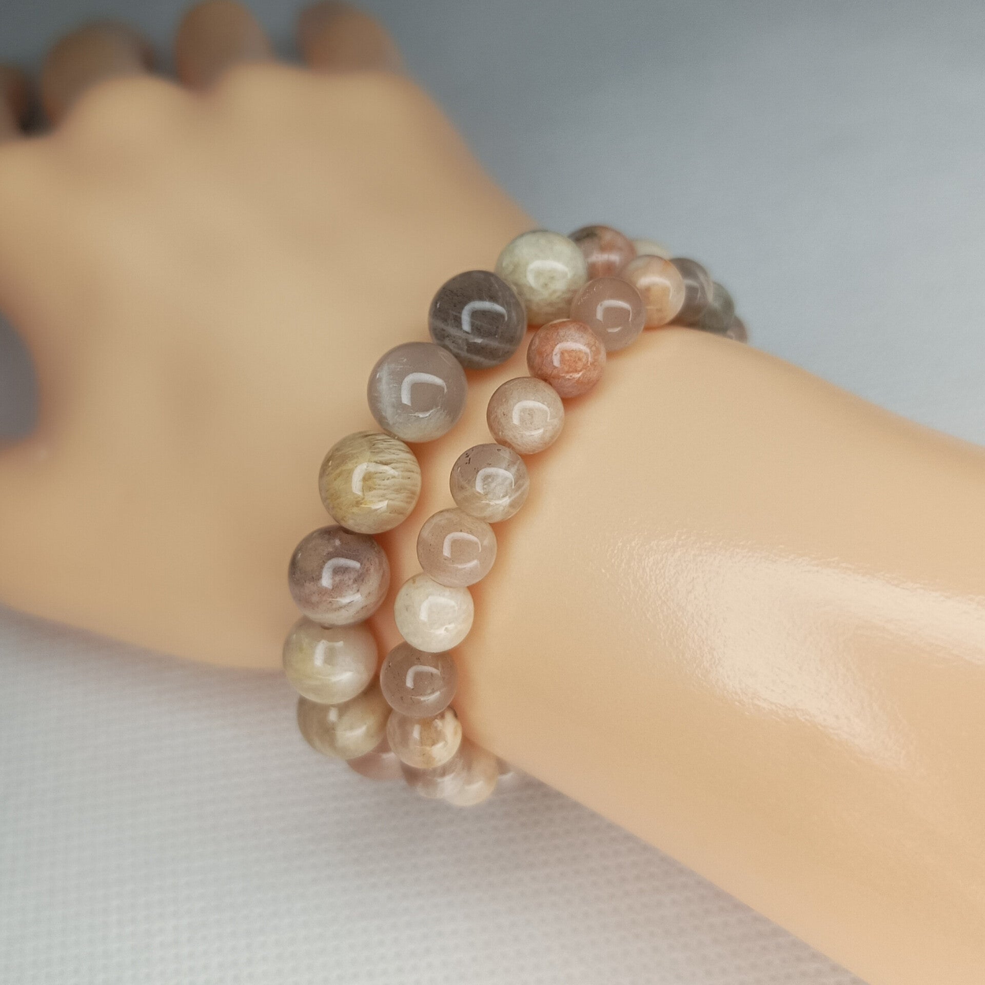 Bracelet Pierre de Lune Multicolore