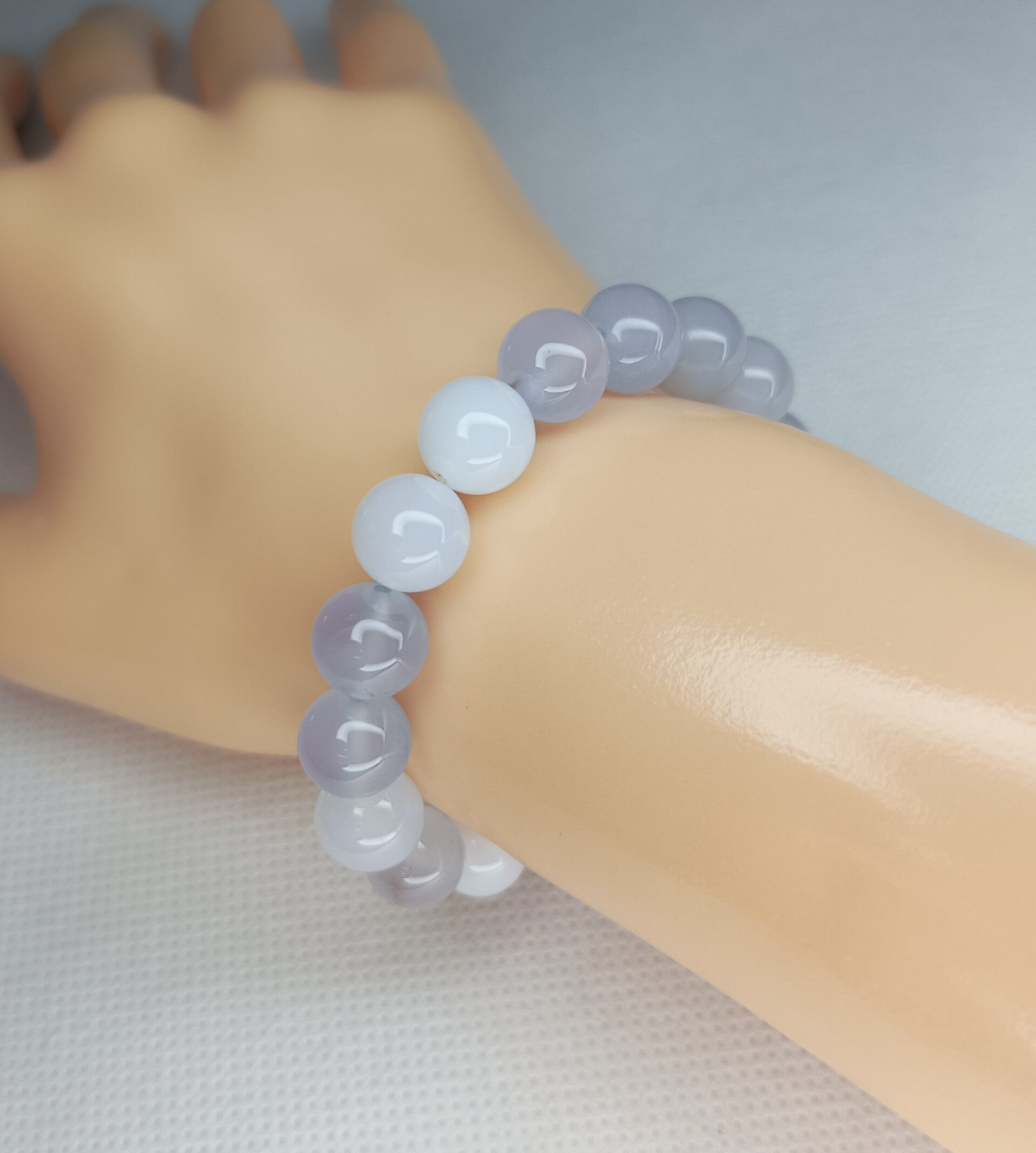 Bracelet Calcédoine