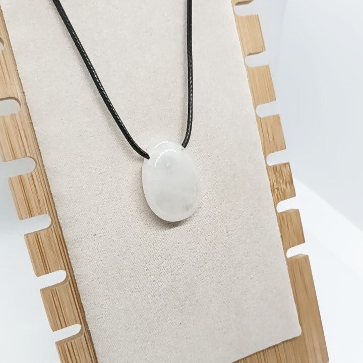 Pendentif Cristal de Roche - Pierres Percées