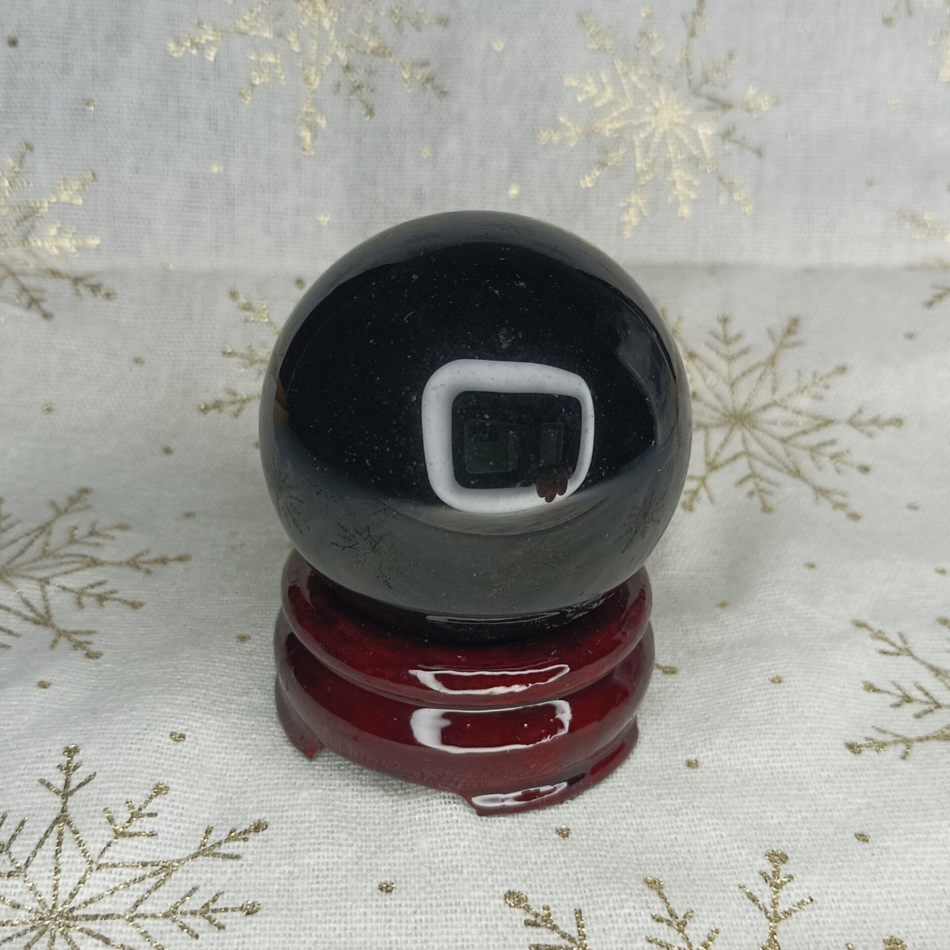 Sphère Obsidienne Noire