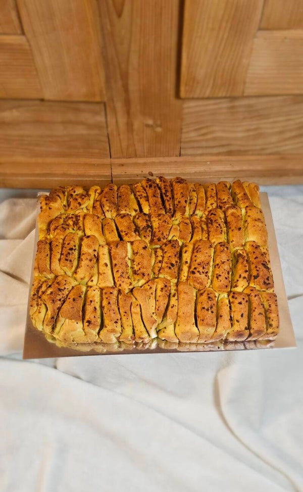 Knoblauch Zupfbrot