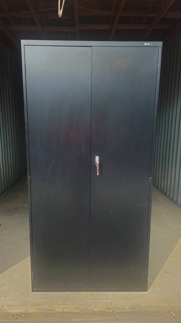 Global Metal Storage Cabinet Lock & Key Included 🔑