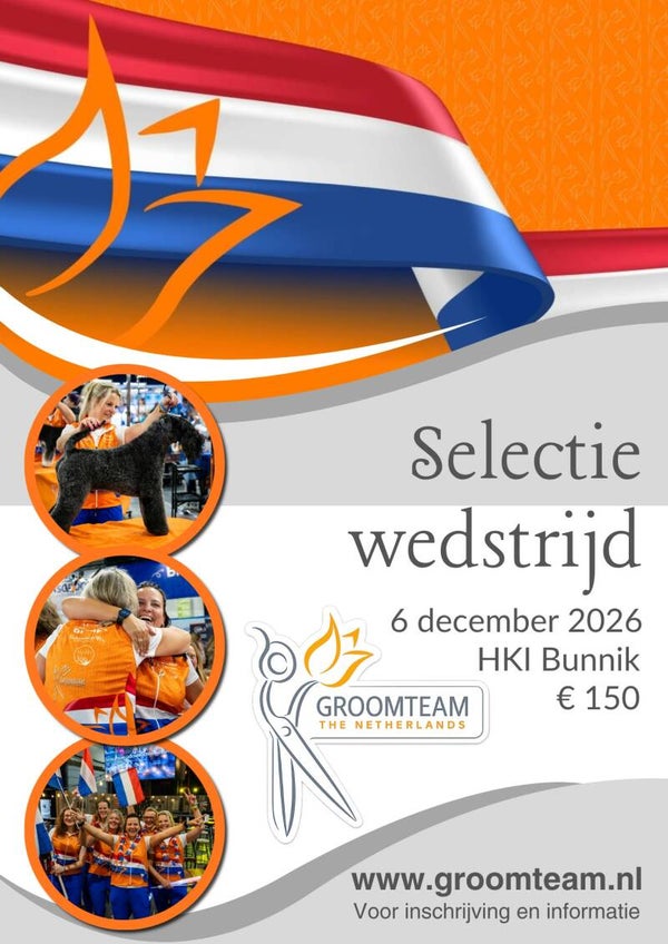 Selectiewedstrijd aspirant teamlid 6 december 2026