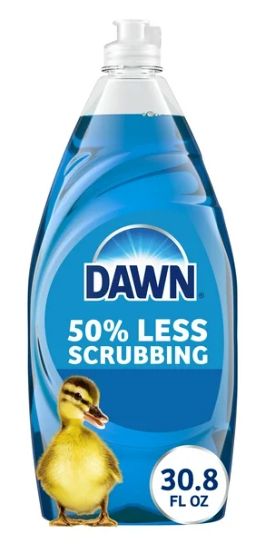 Dawn Ultra Dish Soap Liquid, Dishwashing Liquid, Grease Removal, Original, 30.8oz