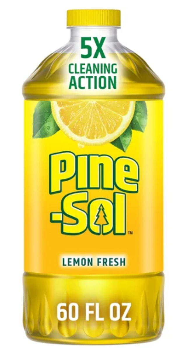 Pine-Sol Multi-Surface Floor Cleaner, Lemon Fresh, 60 Fluid Ounces